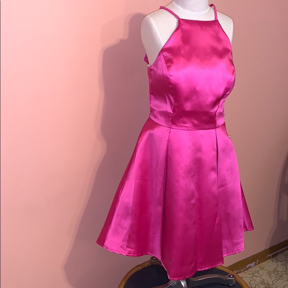 Beautiful hot pink dress
